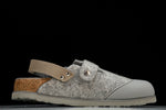 Birkenstock x D1or Tokio Mule Felted Wool 'Grey'