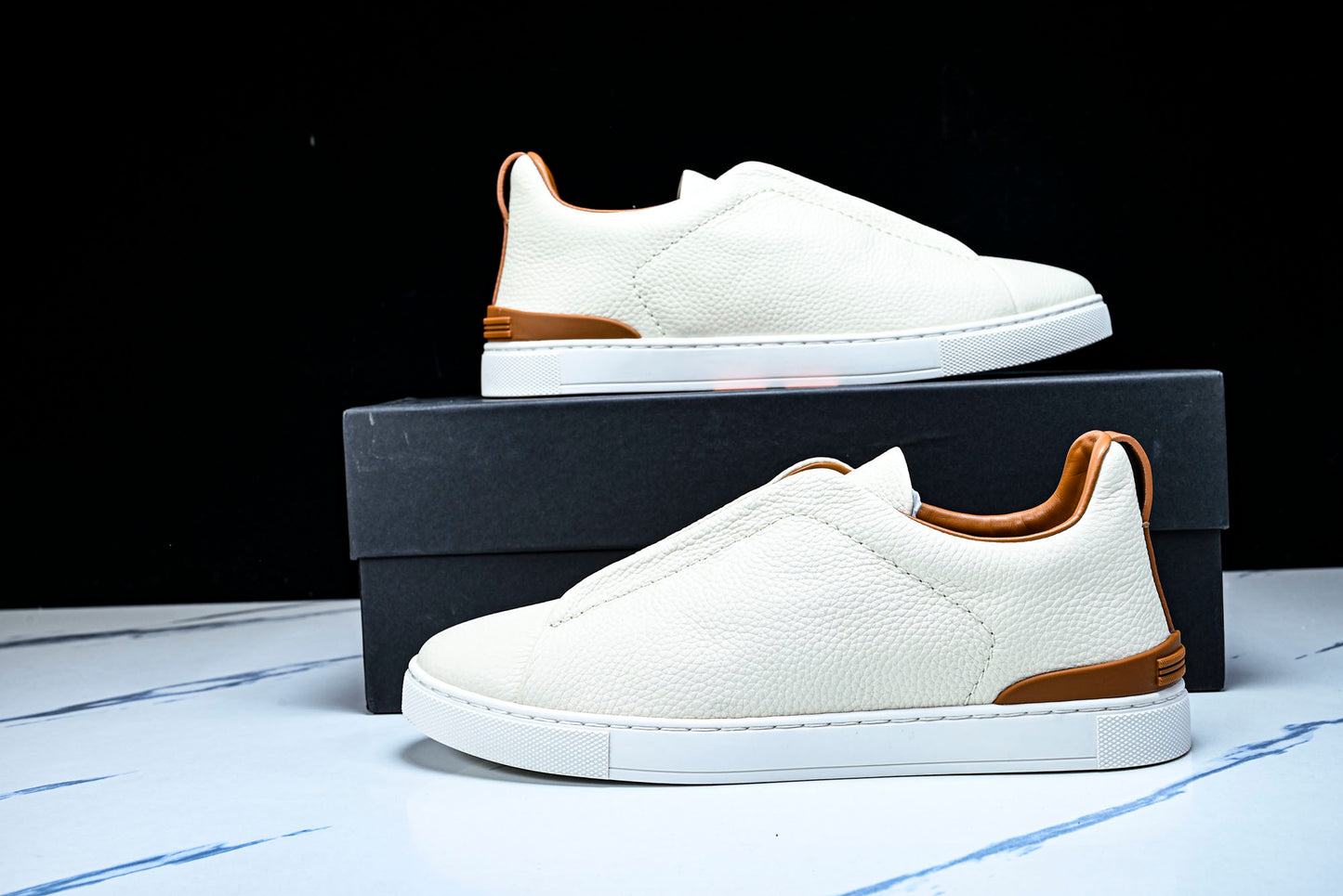 ZEGNA Triple Stitch 'Off White'