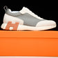 Hermès Bouncing Sneaker 'Gris Lulea Blanc'