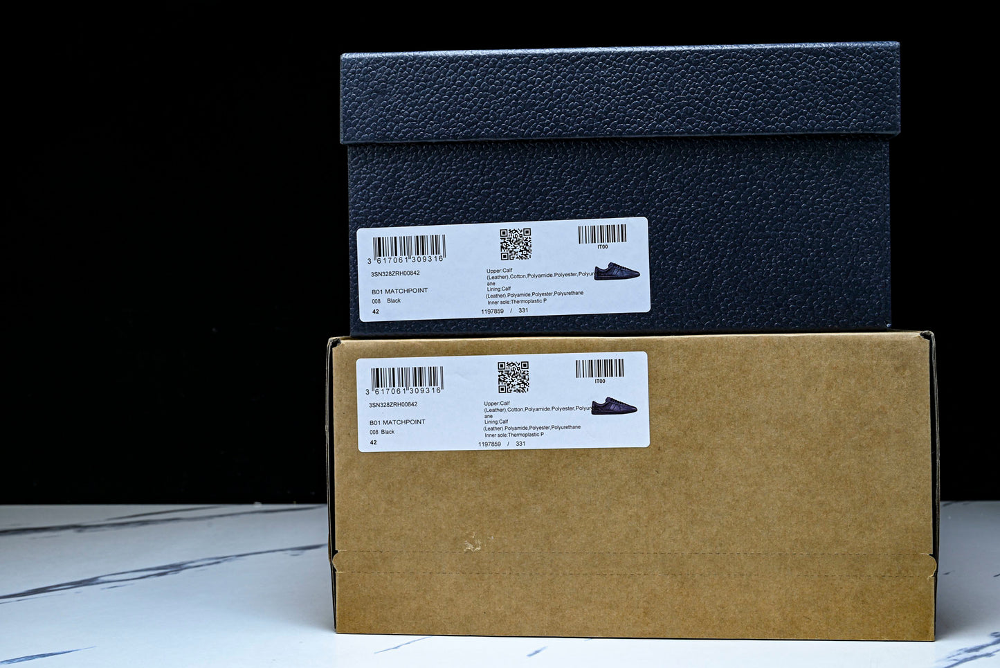 D1or B01 Matchpoint Sneaker 'Triple Black'