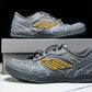 Вalenciaga Hamptons Worn-Out Sneaker 'Grey Yellow'