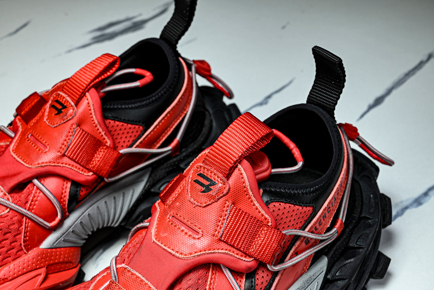 Вalenciaga Hike Sneaker 'Red Black'