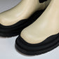 Вottega Veneta Tire Ankle Chelsea Boots 'Sea Salt Black'