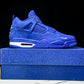 Nigel Sylvester x AJ4 Retro OG Brick by Brick 'Blue' (Unreleased)