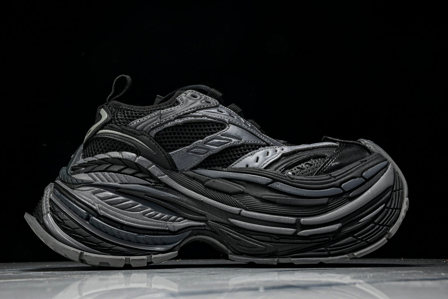 Вalenciaga Platform Sneaker 'Dark Grey Black'