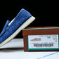 Loro Piana Summer Walk Loafer 'Blue'