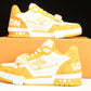 Louis Vuittоп Trainer Low Velcro Strap 'Monogram Denim Yellow'