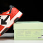 Off-White Out Of Office OOO Low Top 'Red Black White'