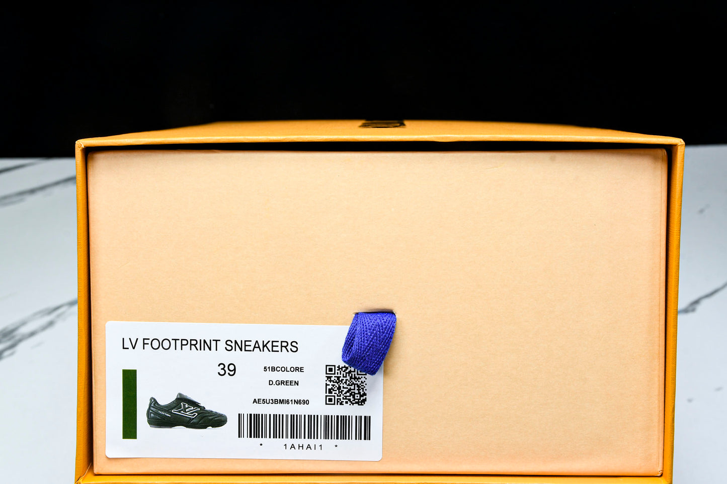 Louis Vuittоп Footprint Football Sneaker 'Green'