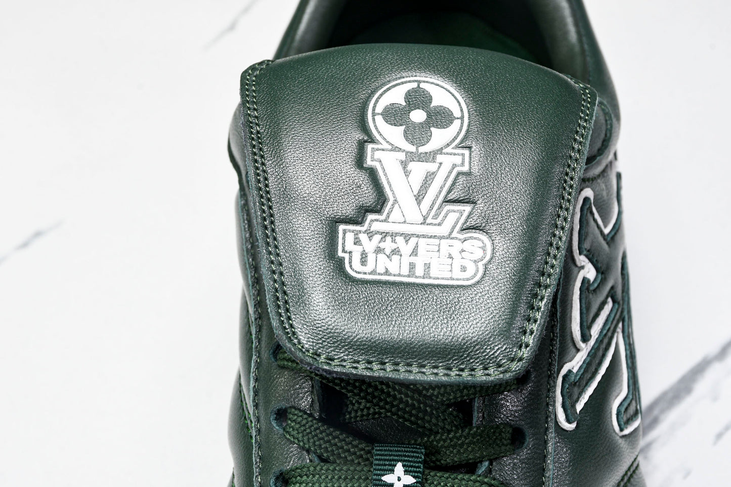 Louis Vuittоп Footprint Football Sneaker 'Green'
