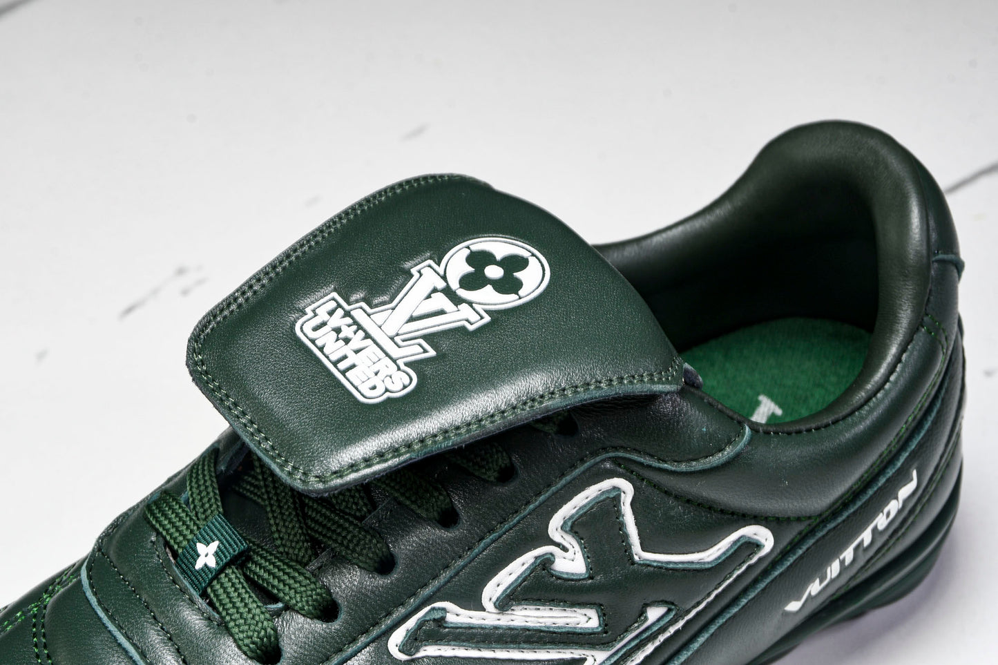 Louis Vuittоп Footprint Football Sneaker 'Green'