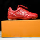 Louis Vuittоп Footprint Football Sneaker 'Red'