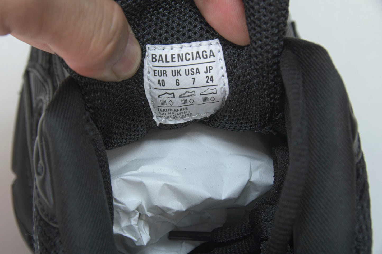 Вalenciaga X-Pander 'Black'