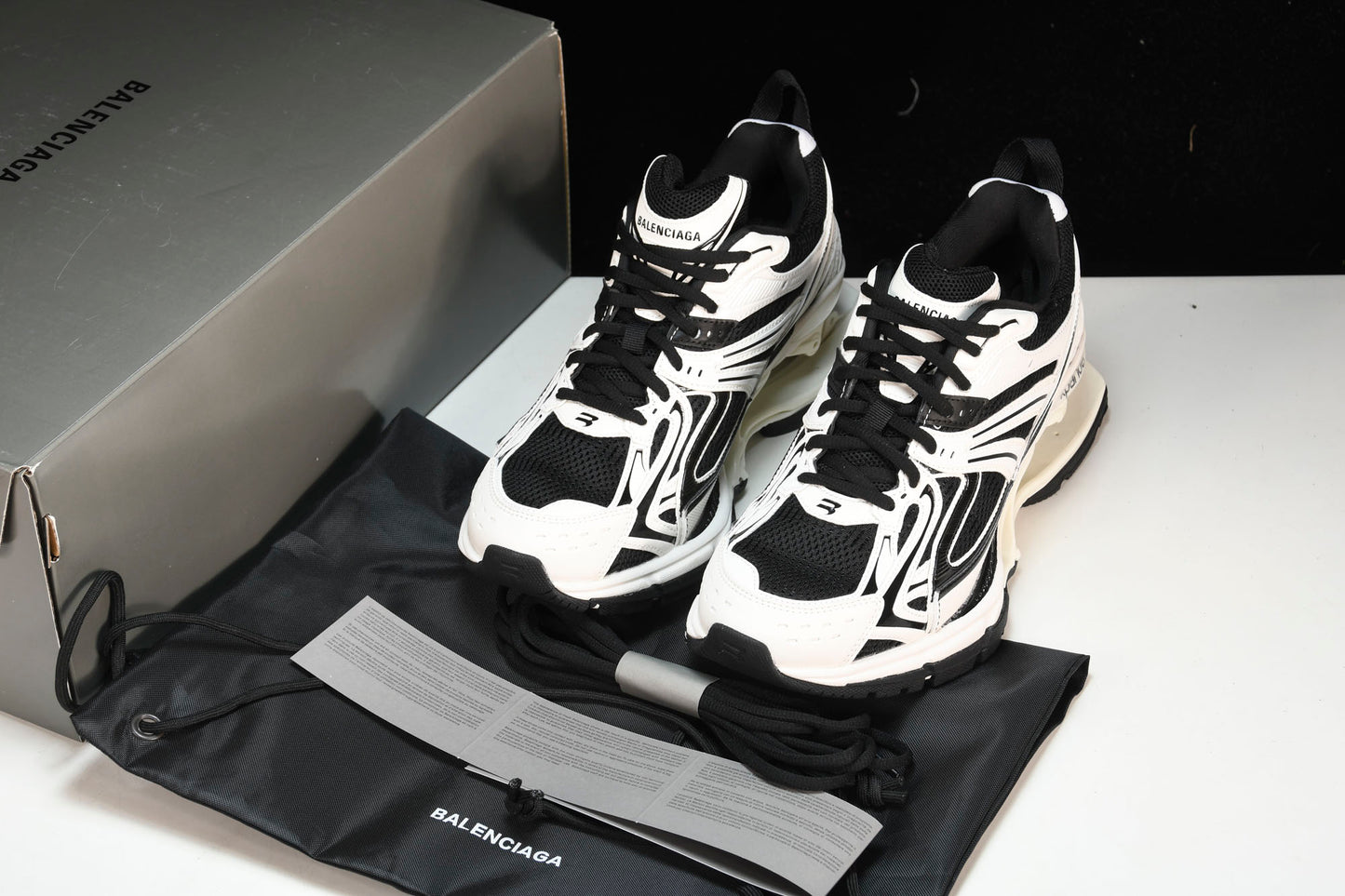 Вalenciaga X-Pander 'White Black'
