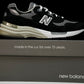 NB 992 'Black Grey Suede'