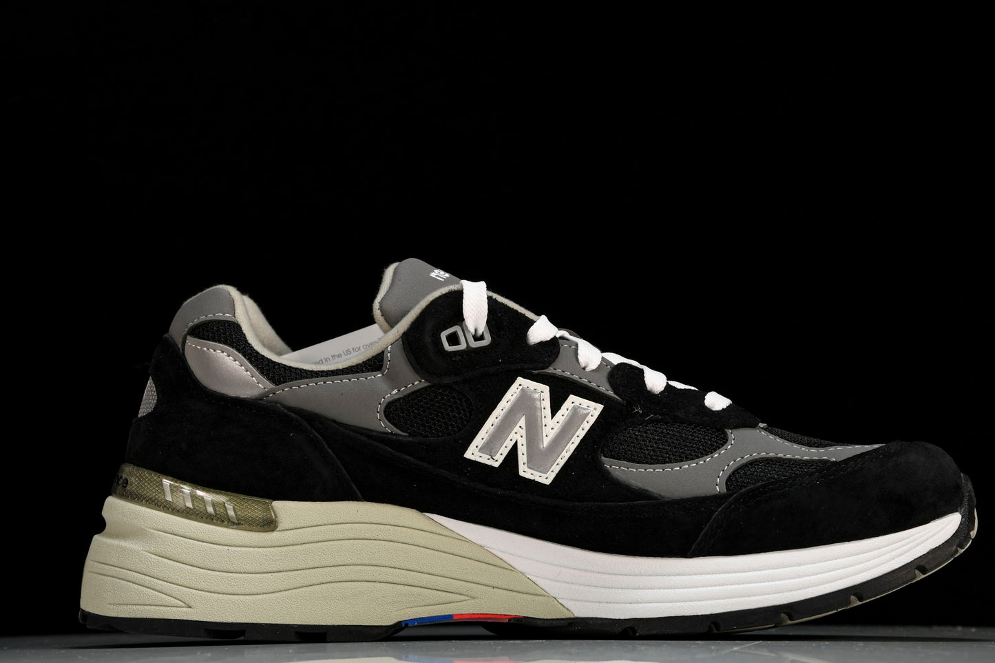 NB 992 'Black Grey Suede'