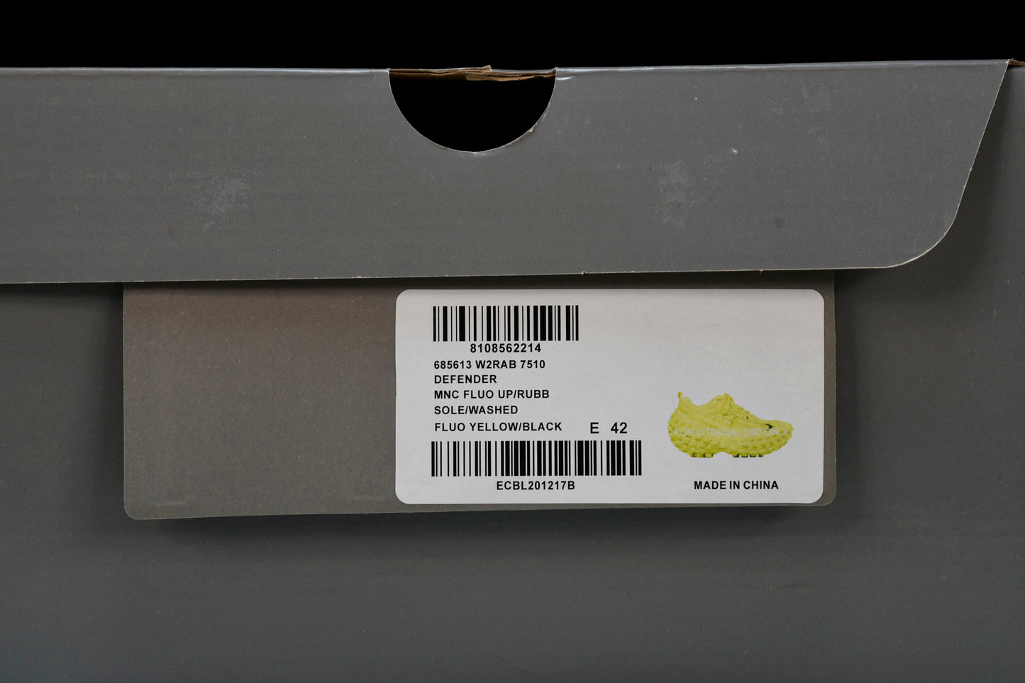 Defender (Bouncer) Sneaker 'Neon Yellow'