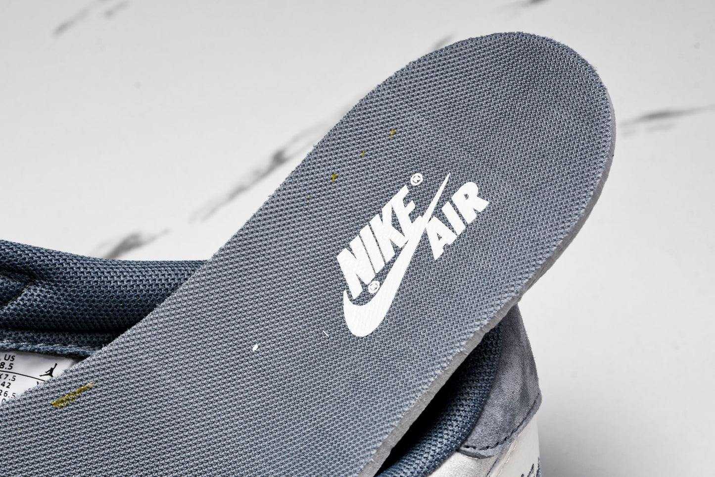 Travis Scott AJ1 Low x Stussy 'Grey White' (Custom)