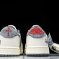 Travis Scott AJ1 Low x Stussy 'Grey White' (Custom)