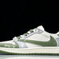 Travis Scott AJ1 Low x Stussy 'Green Grey' (Custom)