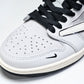 Travis Scott AJ1 Low x Stussy 'Silver Grey' (Custom)