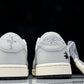 Travis Scott AJ1 Low x Stussy 'Silver Grey' (Custom)
