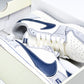 Travis Scott AJ1 Low x Supreme 'Grey Navy' (Custom)