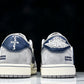 Travis Scott AJ1 Low x Supreme 'Grey Navy' (Custom)