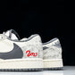Travis Scott AJ1 Low x Year of The Snake 'White Grey' (Custom)