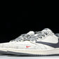 Travis Scott AJ1 Low x Year of The Snake 'White Grey' (Custom)
