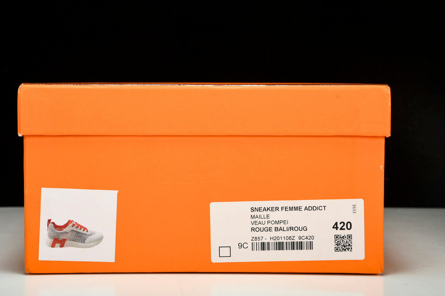 Нermès Bouncing Sneaker 'Blanc Orange Bleu'