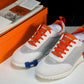 Нermès Bouncing Sneaker 'Blanc Orange Bleu'