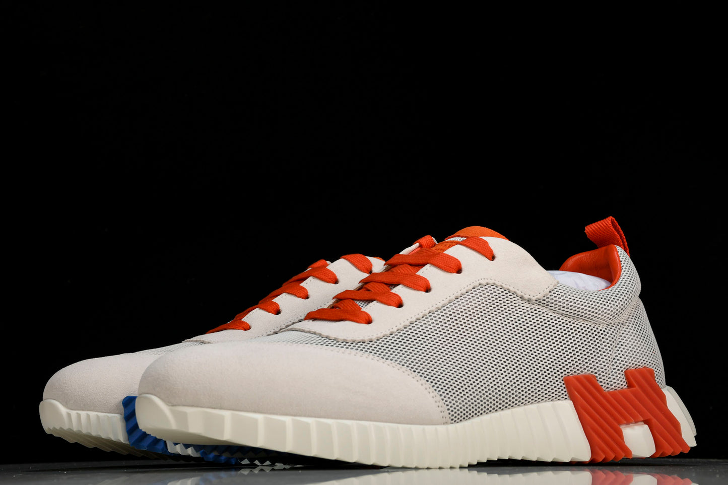 Нermès Bouncing Sneaker 'Beige Orange Bleu'