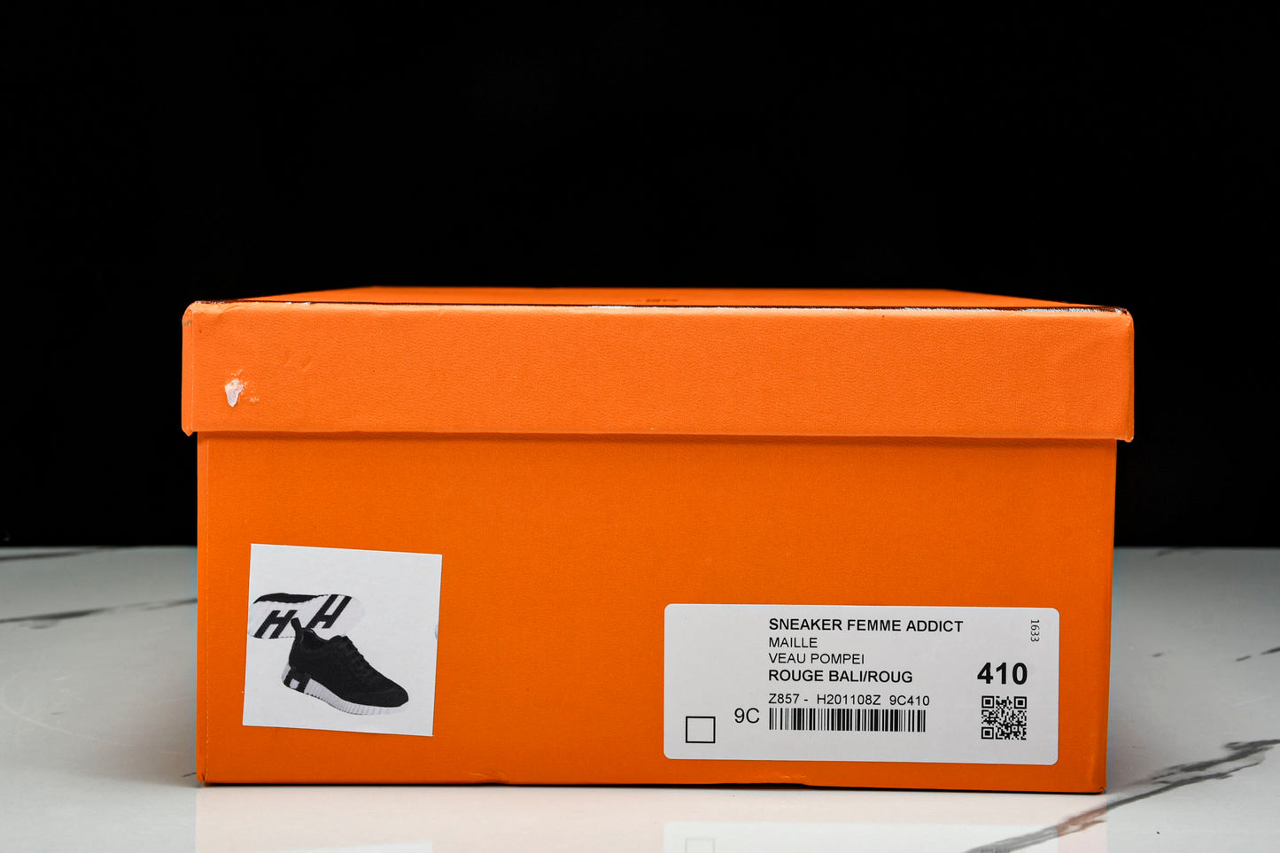 Нermès Bouncing Sneaker 'Noir Blanc'