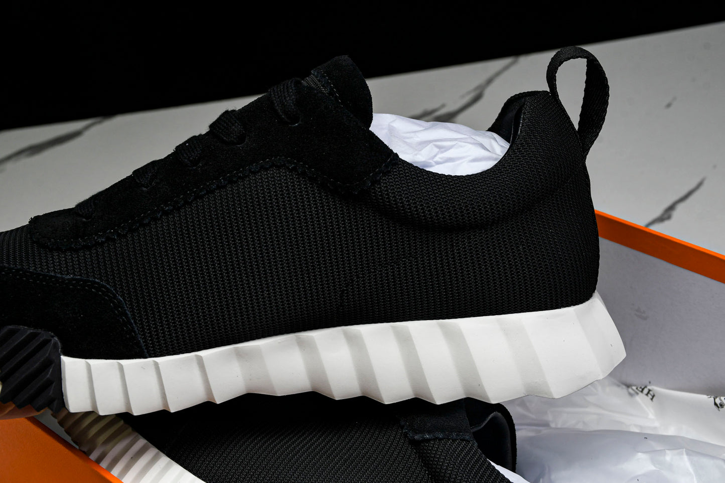 Нermès Bouncing Sneaker 'Noir Blanc'