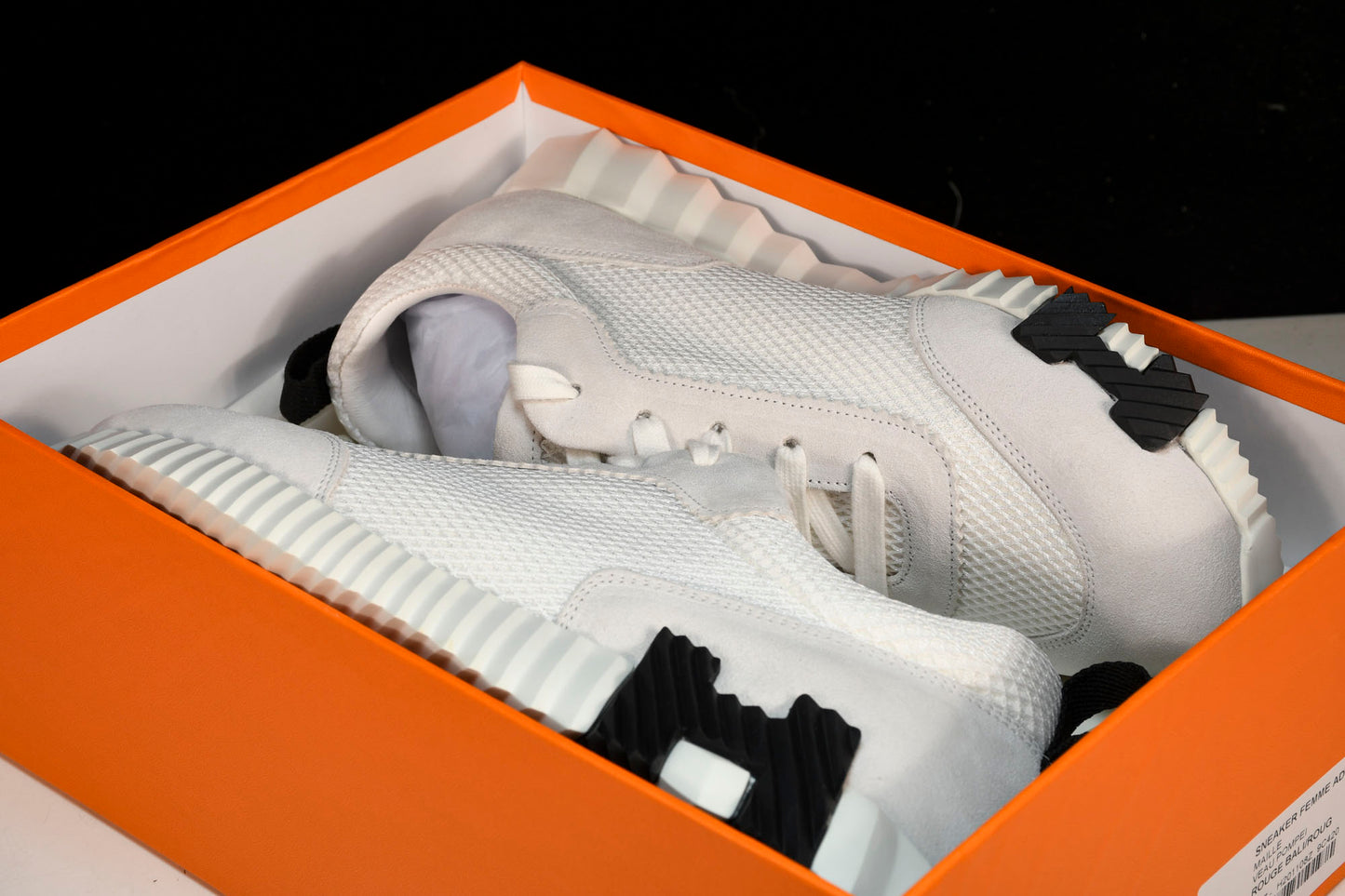 Нermès Bouncing Sneaker 'Blanc Noir'