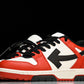 Off-White Out Of Office OOO Low Top 'Red Black White'