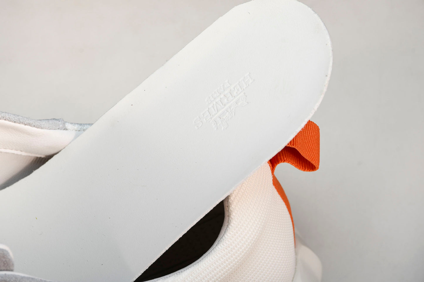 Нermès Bouncing Sneaker 'Blanc Orange Gris'