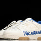 Off-White Out Of Office OOO Low Top "For Walking" - White Blue