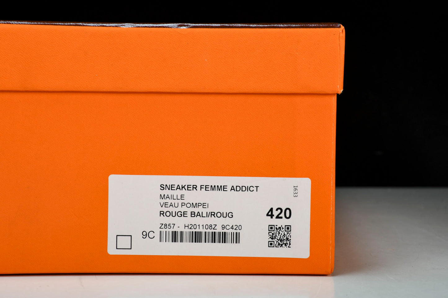 Нermès Bouncing Sneaker 'Blanc Orange'