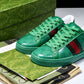 Guссi Ace Web 'Green Monogram'