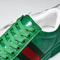 Guссi Ace Web 'Green Monogram'
