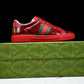 Guссi Ace Web 'Red Monogram'