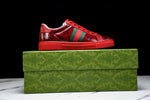 Guссi Ace Web 'Red Monogram'
