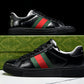 Guссi Ace Web 'Glossy Black Monogram'