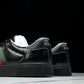 Guссi Ace Web 'Glossy Black Monogram'