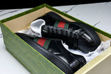 Guссi Ace Web 'Glossy Black Monogram'