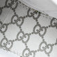 Guссi Ace Web 'Embossed White Monogram'