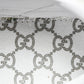 Guссi Ace Web 'Embossed White Monogram'