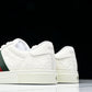Guссi Ace Web 'Embossed White Monogram'